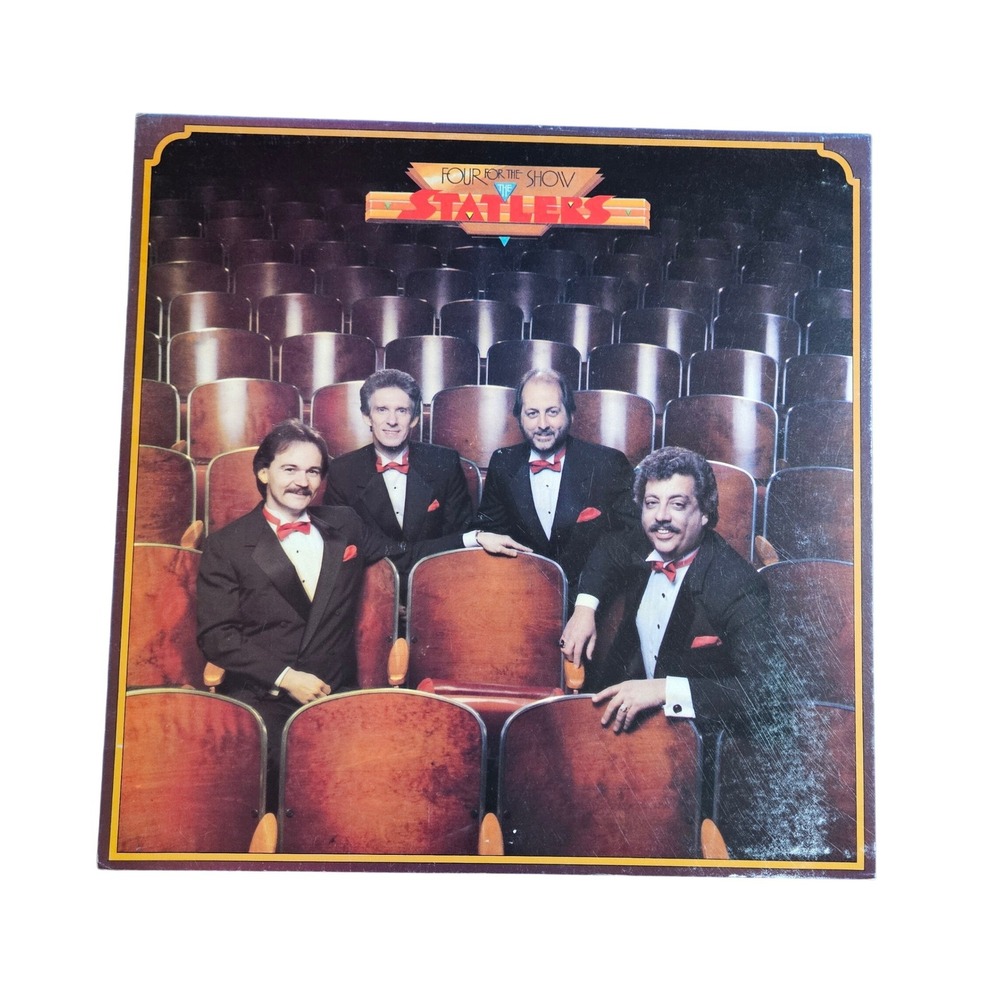 The Statlers‎ Four for the Show 12x12 Album Flat Promo Poster 1980s Country